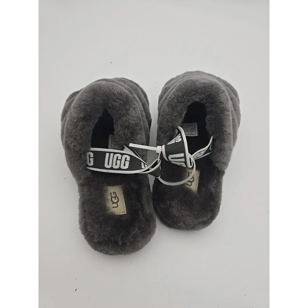 UGG Fluff‎ Yeah Slide Women's US 4 Slipper Extreme Comfort 100% Original Brand